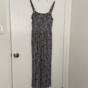 Printed Jumpsuit with Pockets